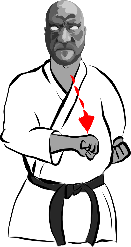 Otoshi uke (Dropping Block)